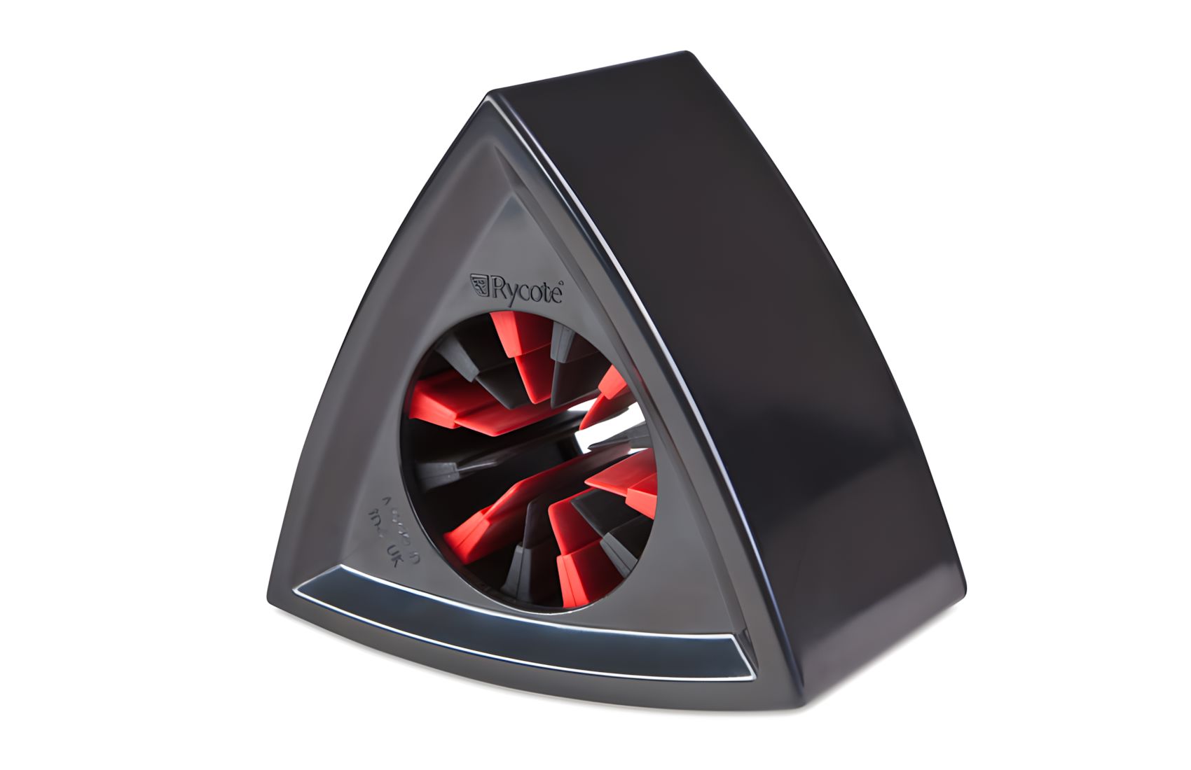 Triangular Black Mic Flag