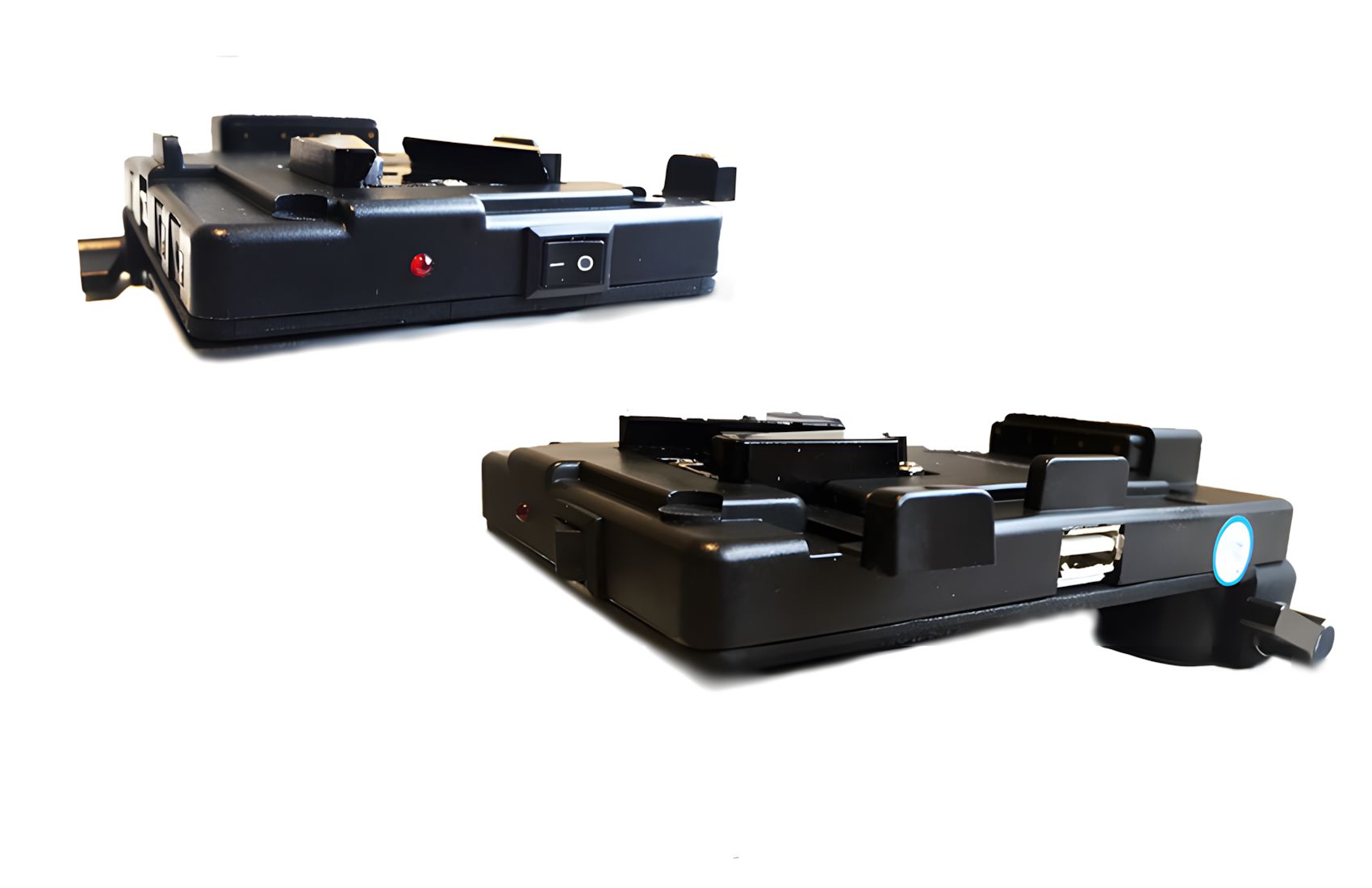 V-Lock Plate to DC outputs
