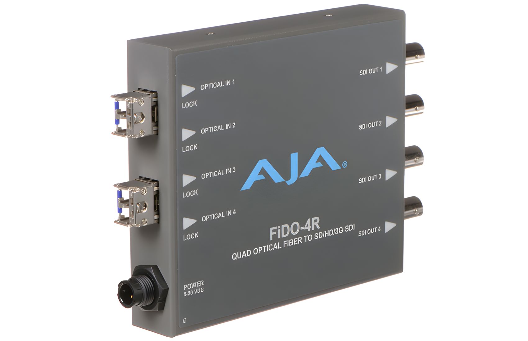 Mini Quad Fiber to 3G-SDI