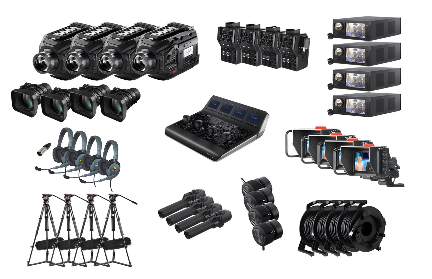 URSA Broadcast Studio 4CAM Lens