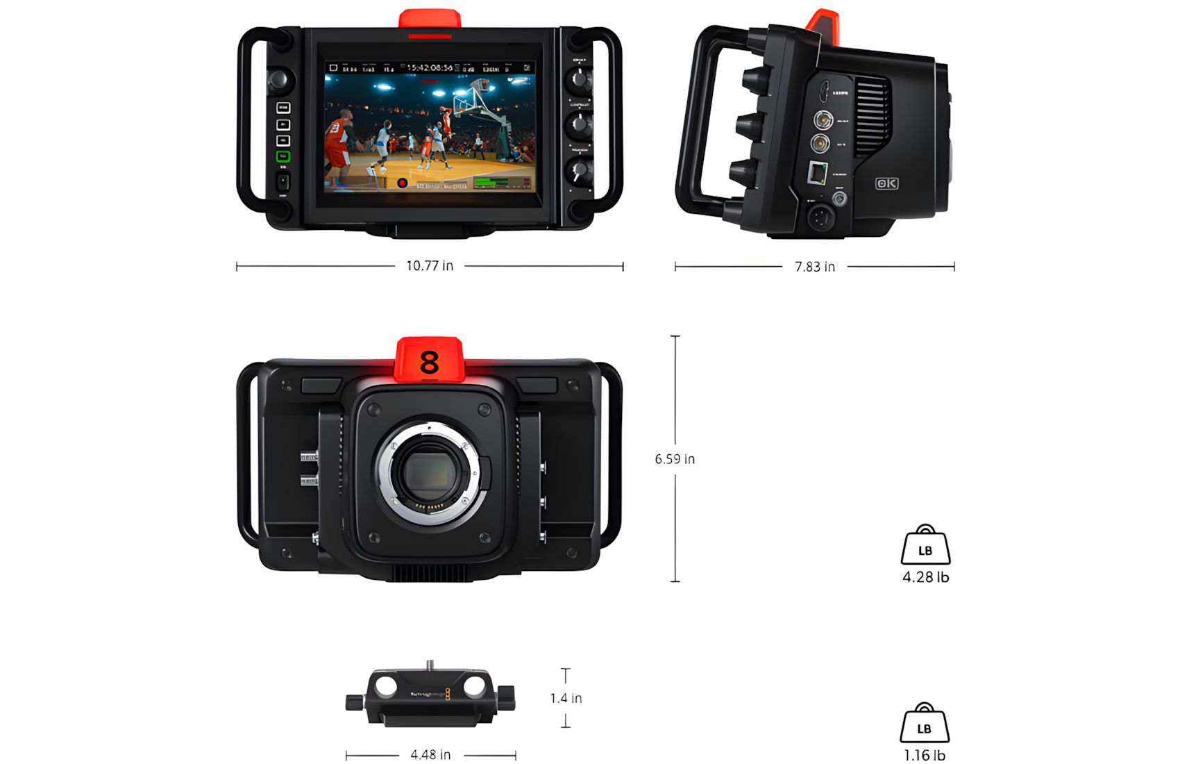 Studio 6K Pro S35 EF 7-Inch