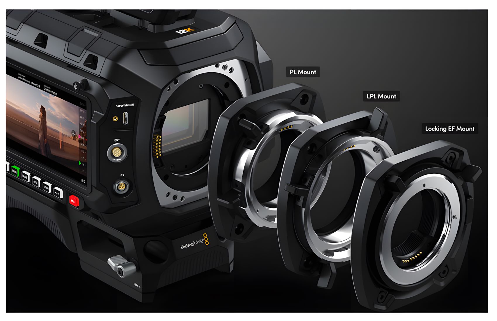 URSA Cine 12K FF PL w EVF
