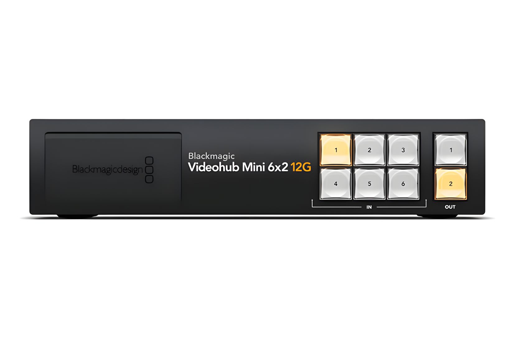 Videohub Mini 6x2 12G