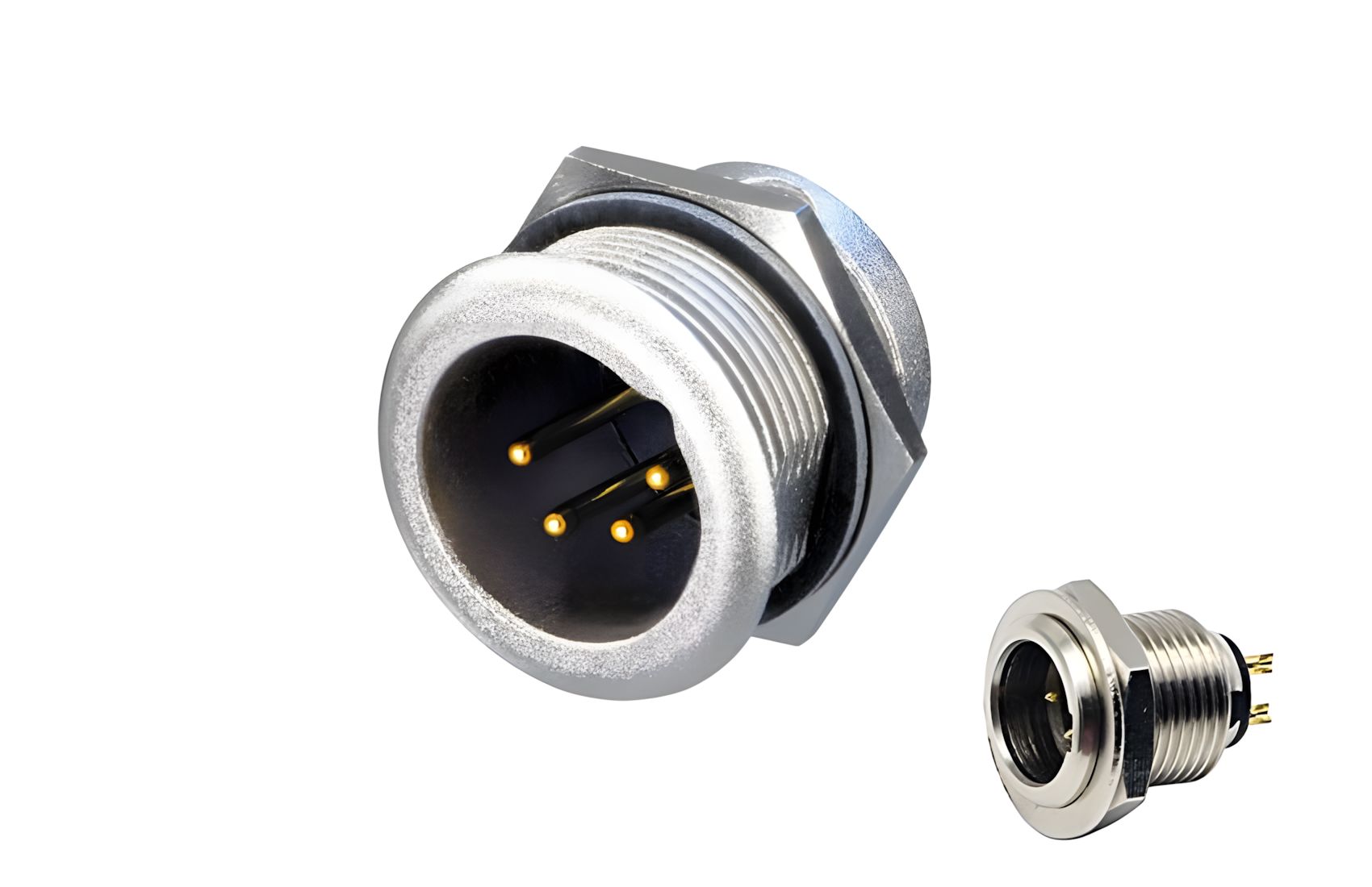 XLR 4pin Male Chasis
