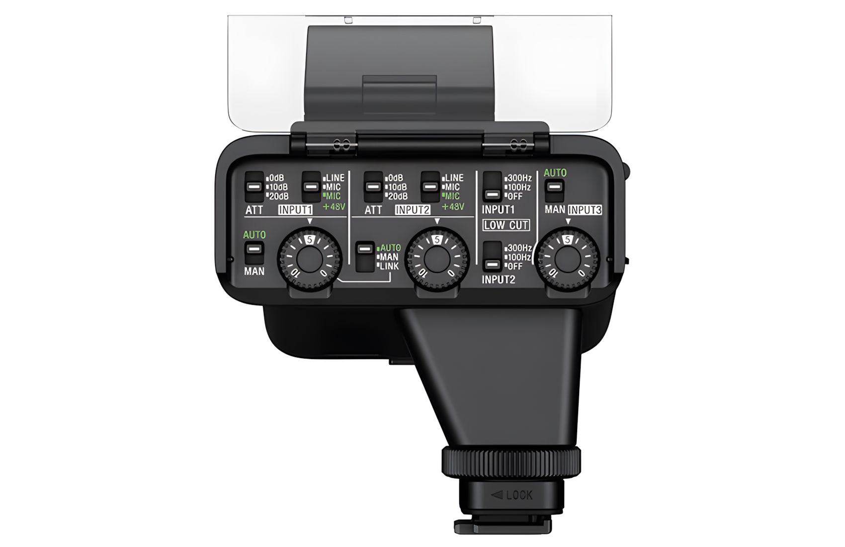 Dual CH Digital XLR w Shotgun