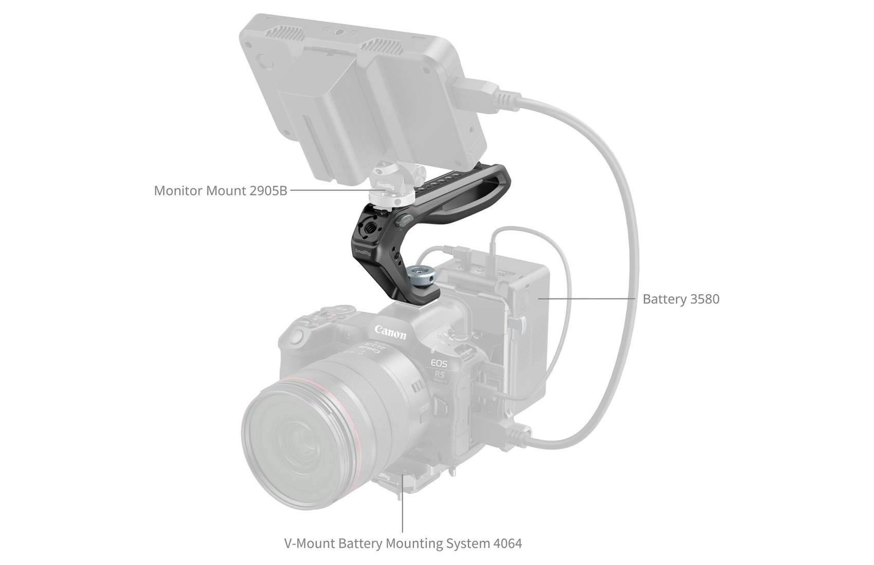 Top with Cold Shoe Mount