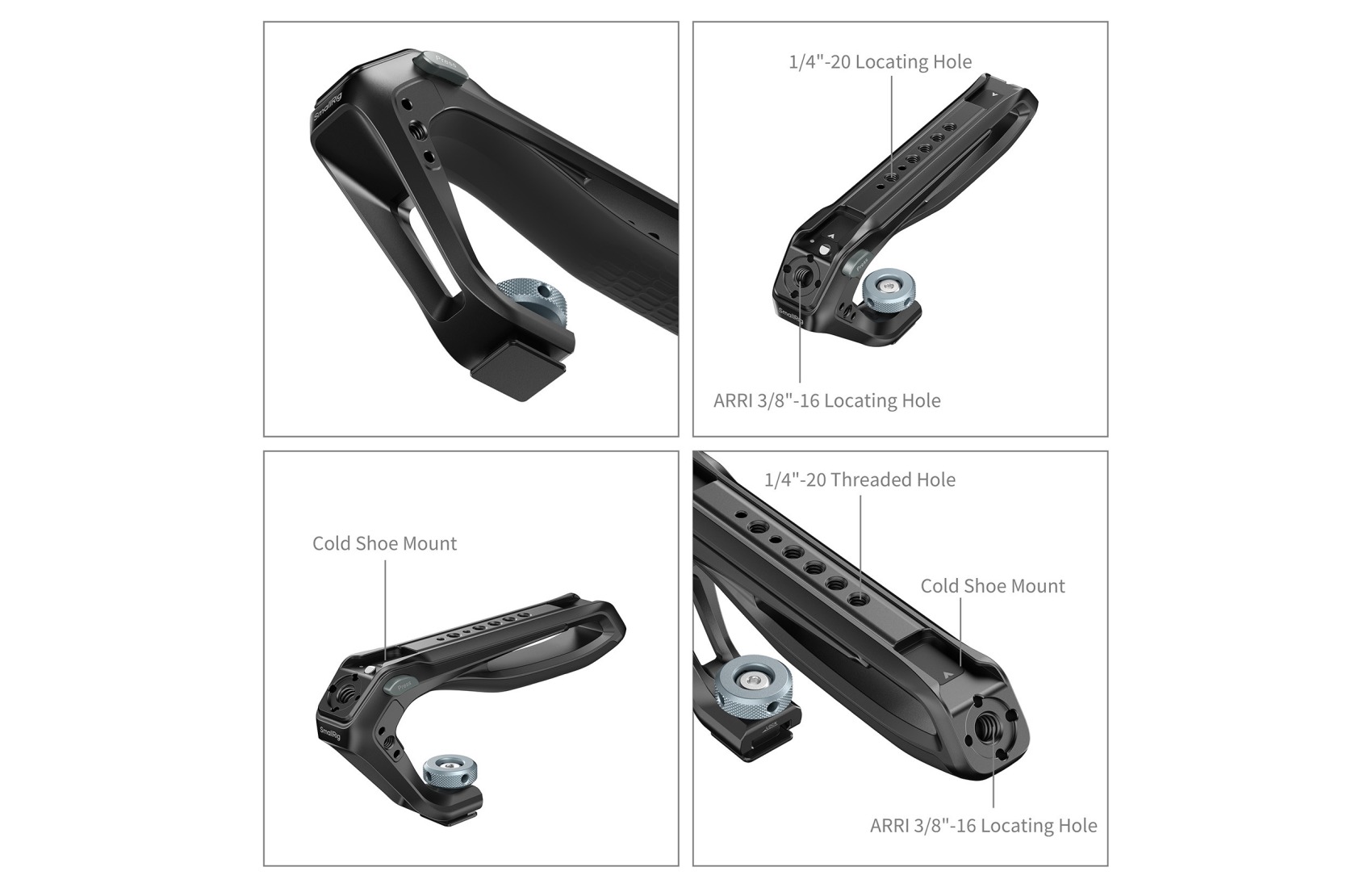 Top with Cold Shoe Mount