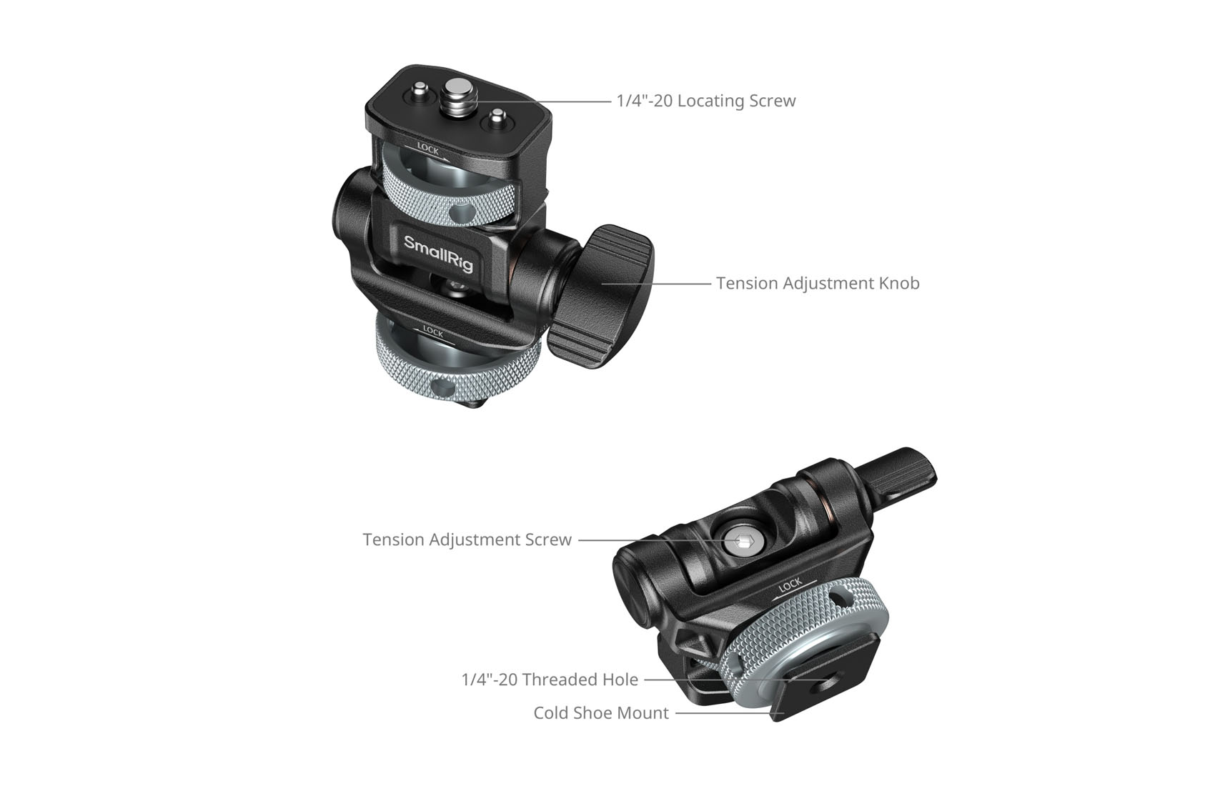 Horizontal-Vertical Hot Shoe
