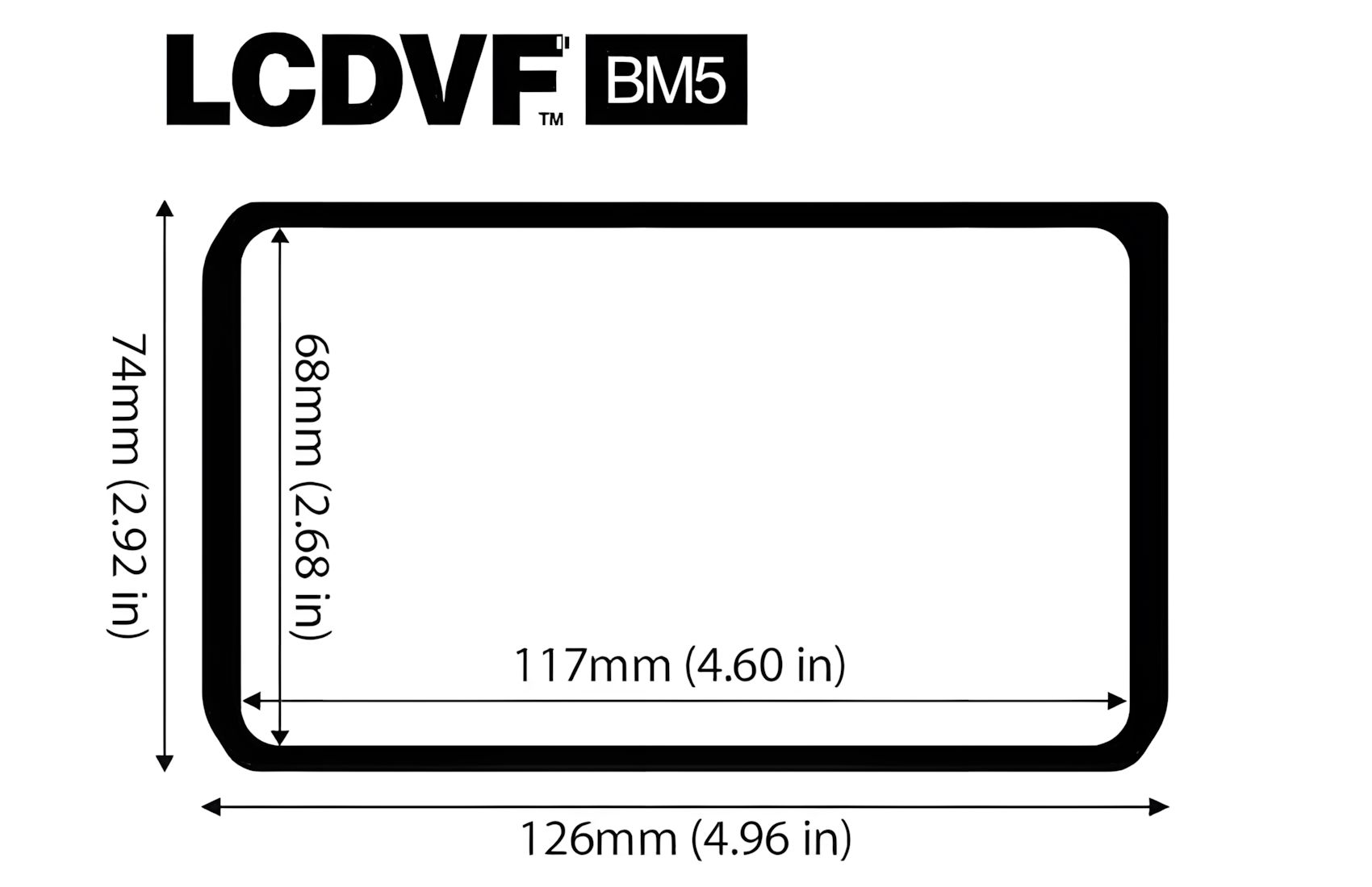 LCDVF-BM5-Spare-Frame