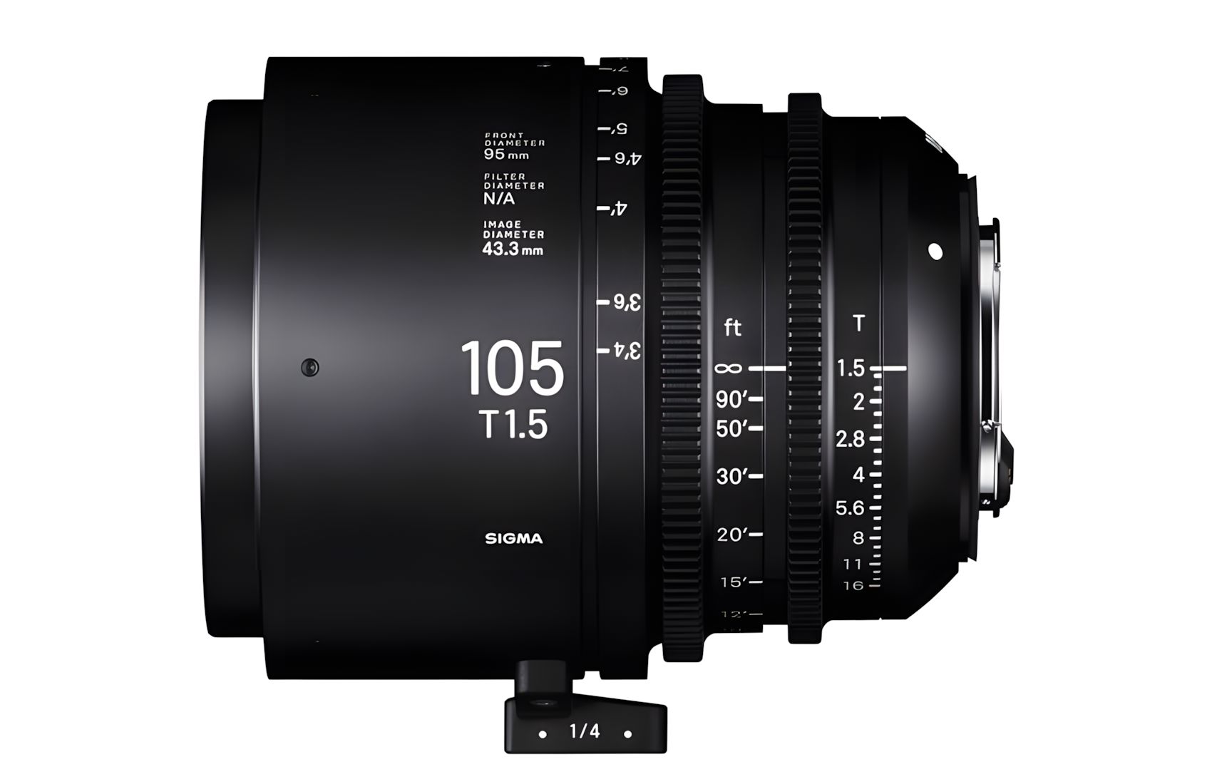 105mm T1.5 FF-F-CE