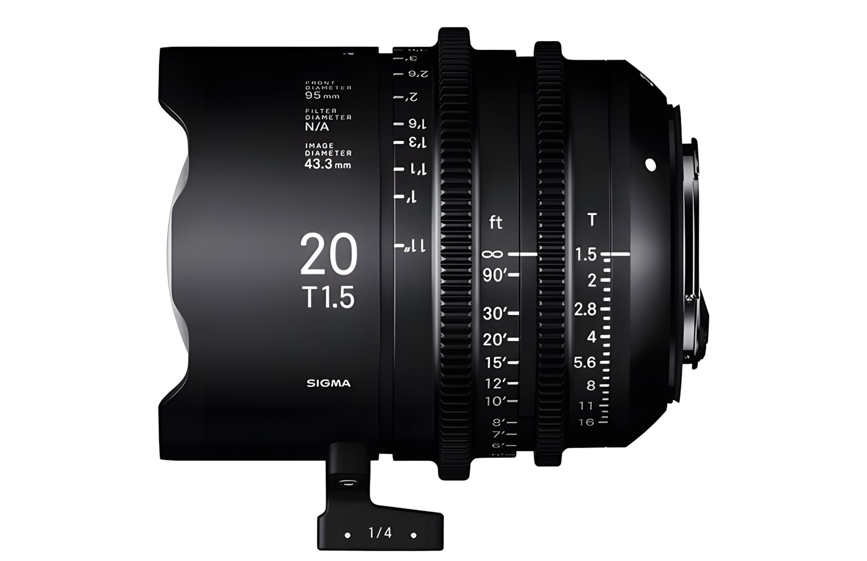 20mm T1.5 FF-F-CE