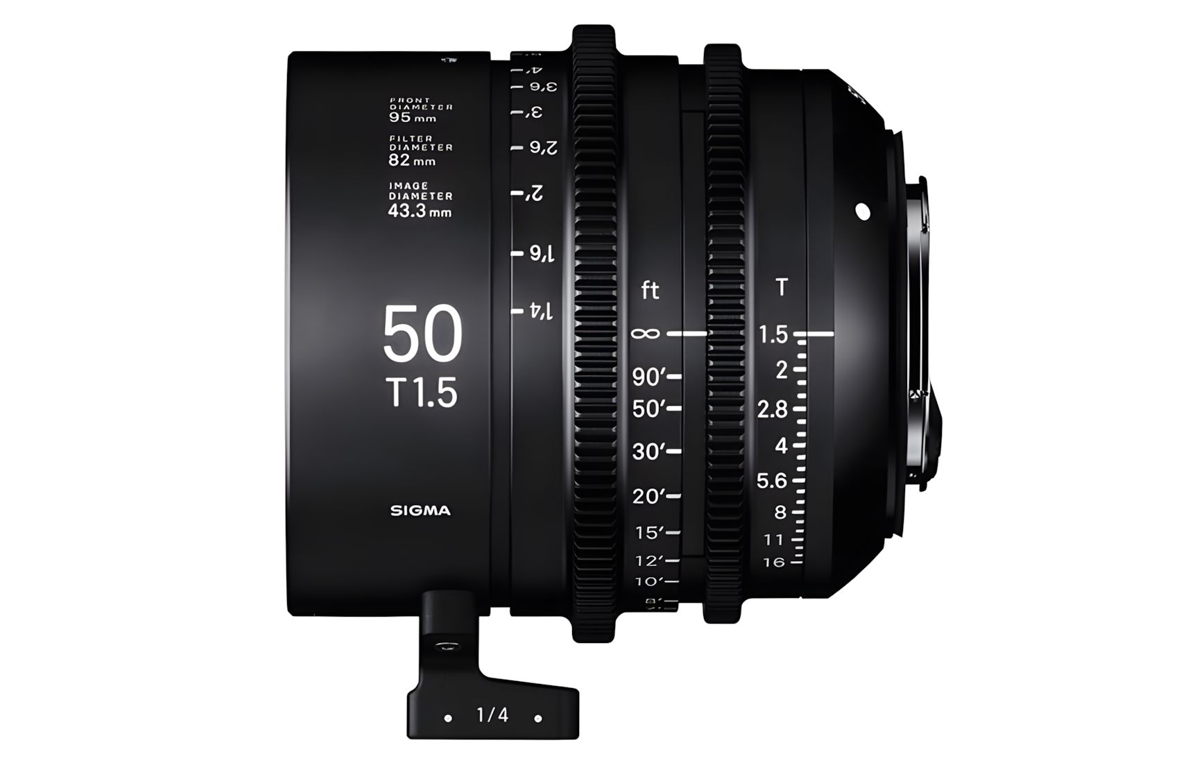 50mm T1.5 FF-F-CE