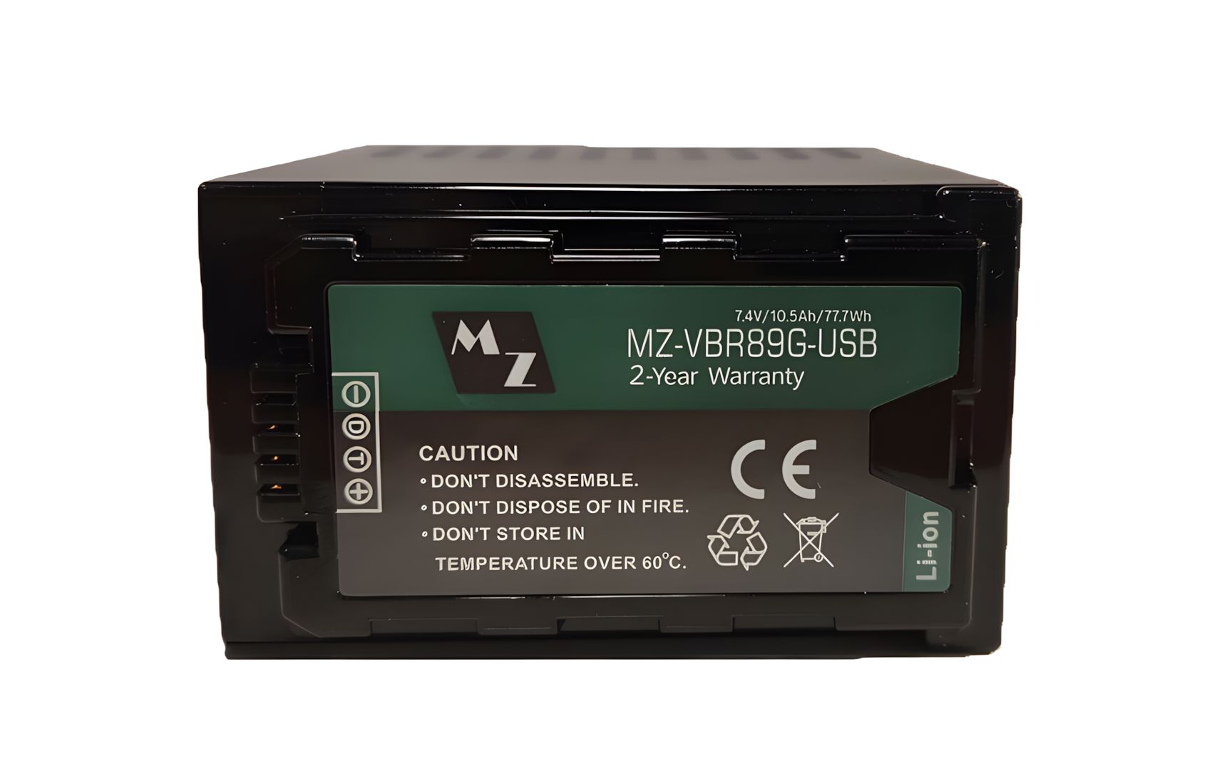 AG-VBR89 7.4V 10.05Ah w USB