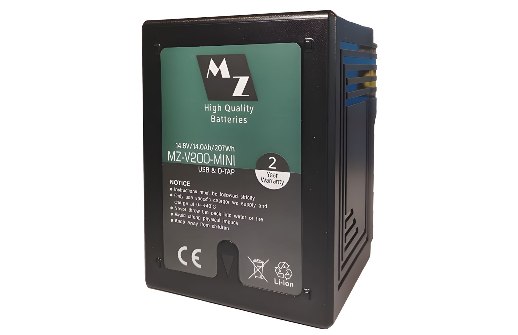 V200 Mini V-Lock w USB 207Wh