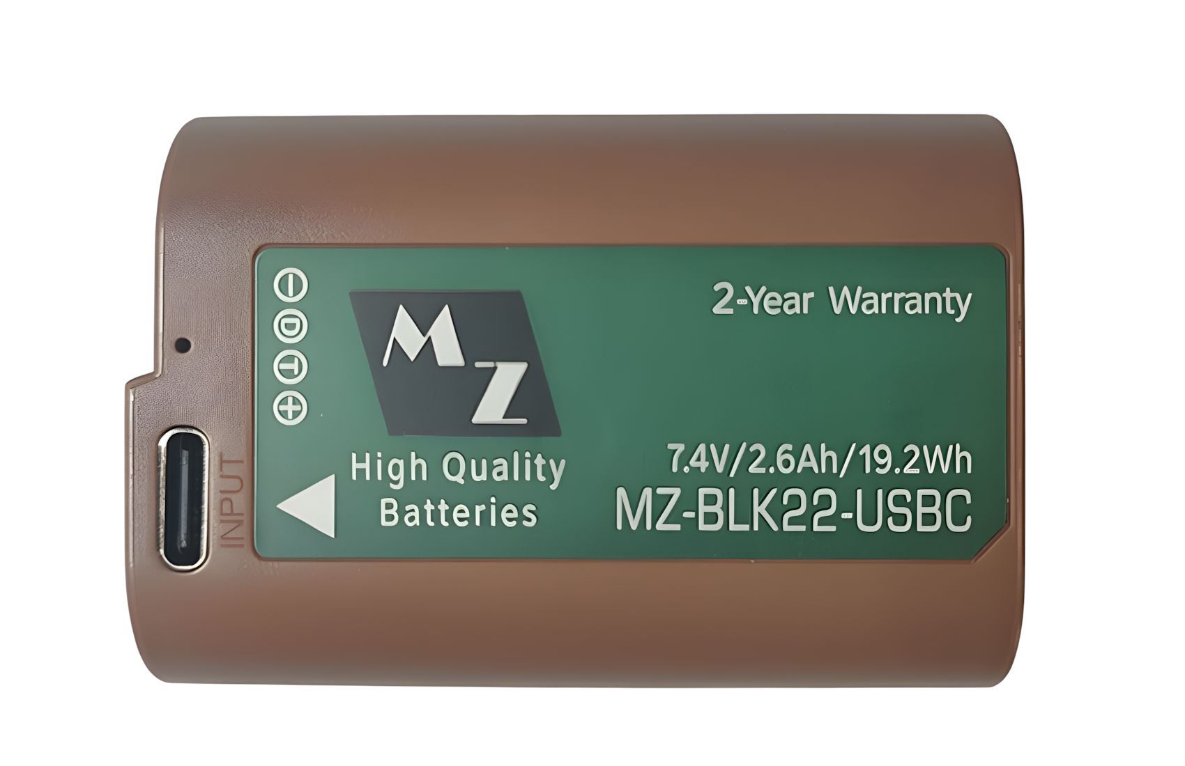 DMW-BLK22 7.4V 2600mAh USB-C
