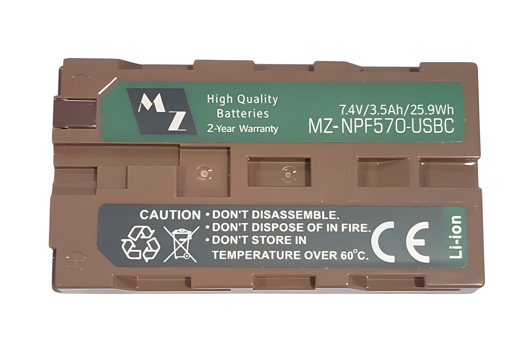 NP-F570 7.4V 3500mAh w USB-C