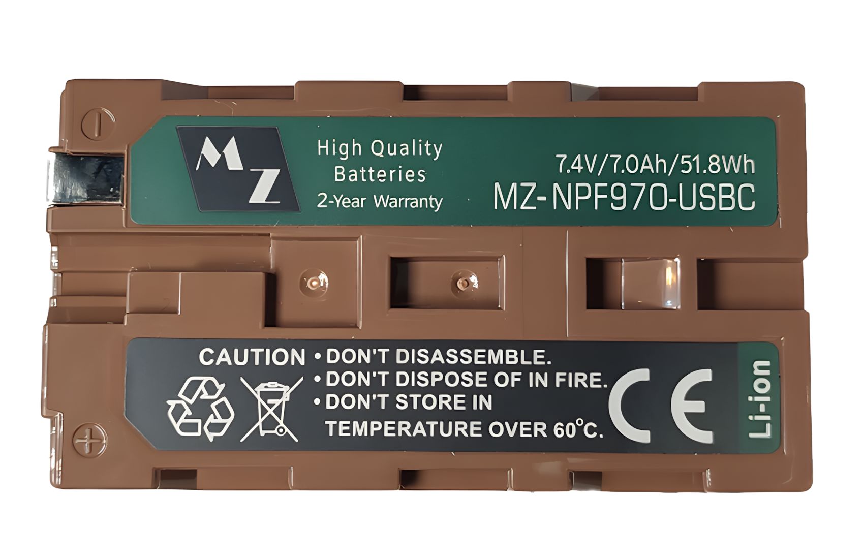 NP-F970 7.4V 7000mAh USB-C