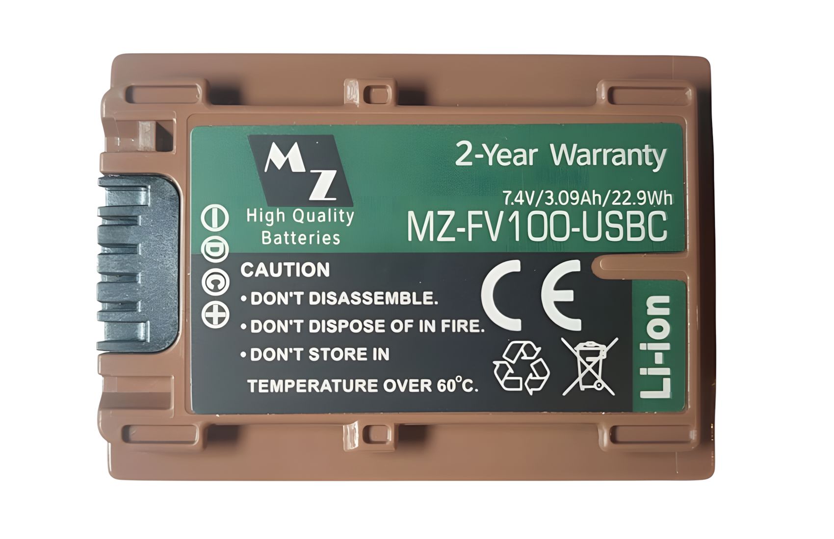 NP-FV100 7.4V 3090mAh USB-C