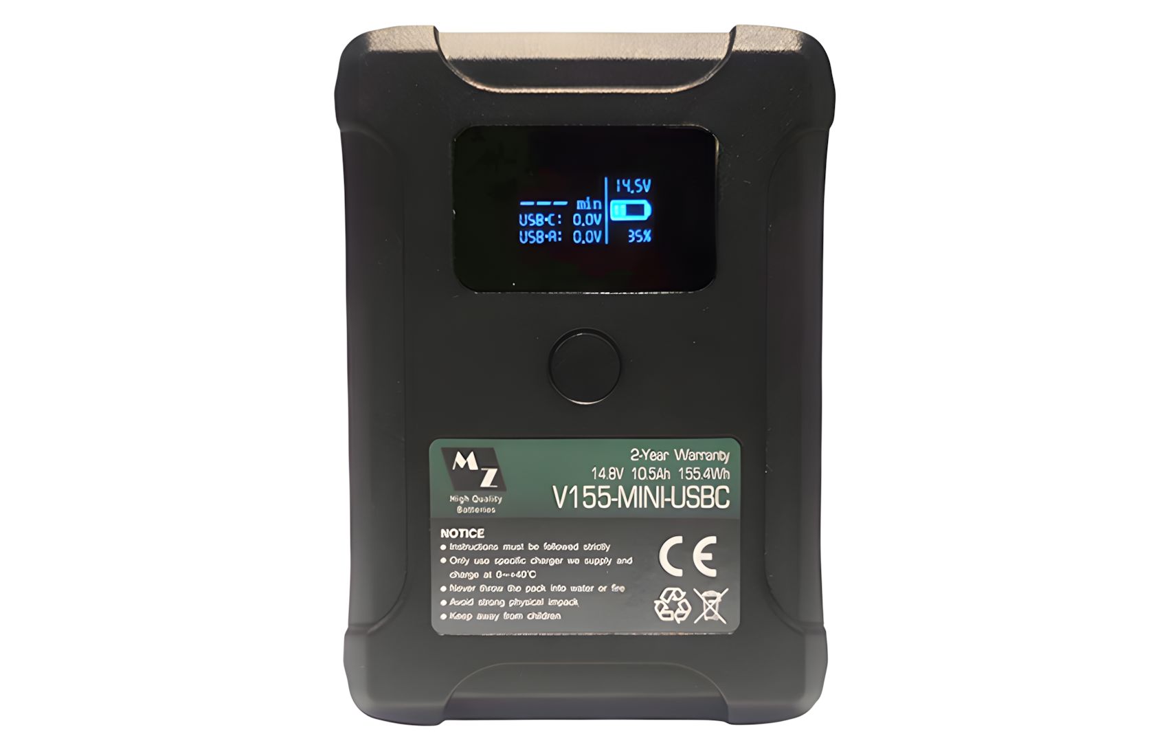 V155 Mini V-Lock w USB-C 155Wh