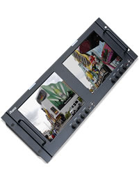 2x9-Inch LCD Rackmount