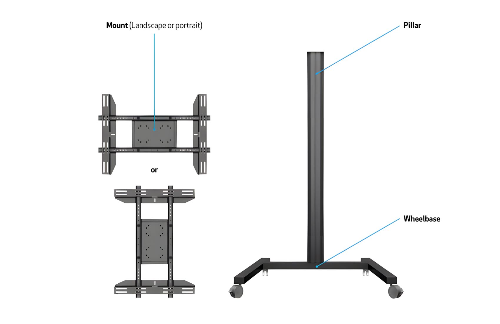 MDisplay Stand 180 Single