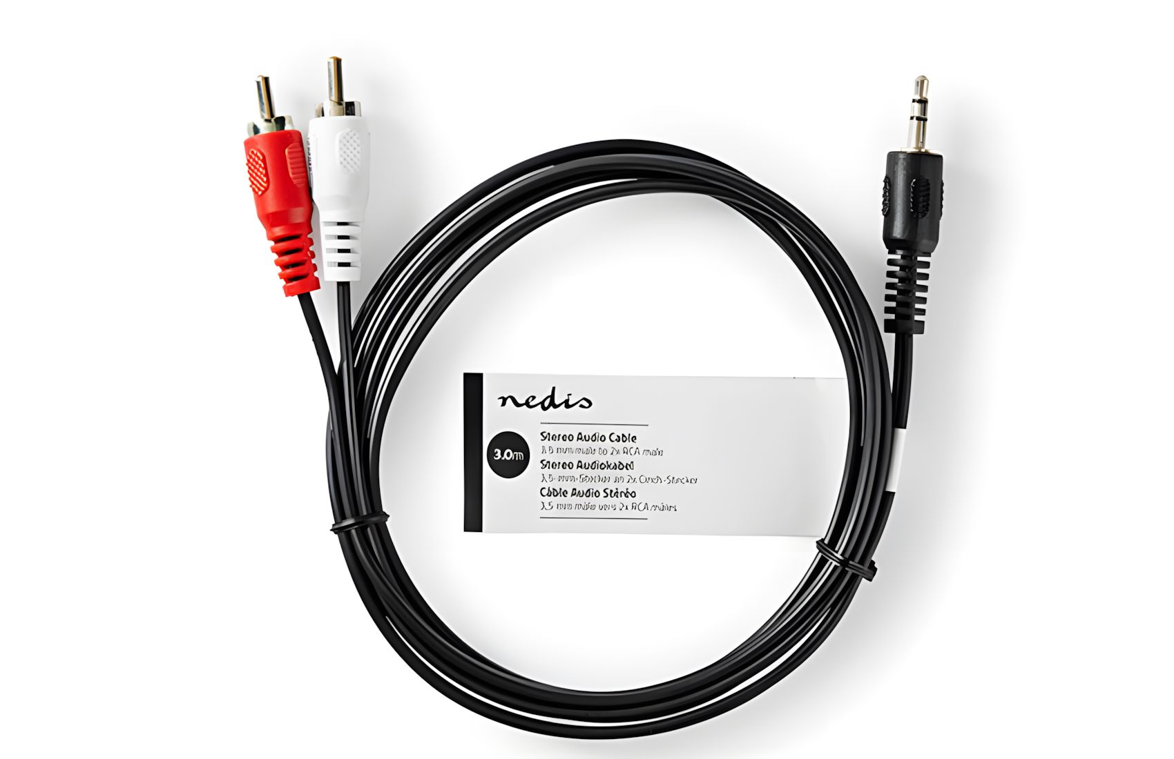 Jack 3.5 to 2RCA Male 3M