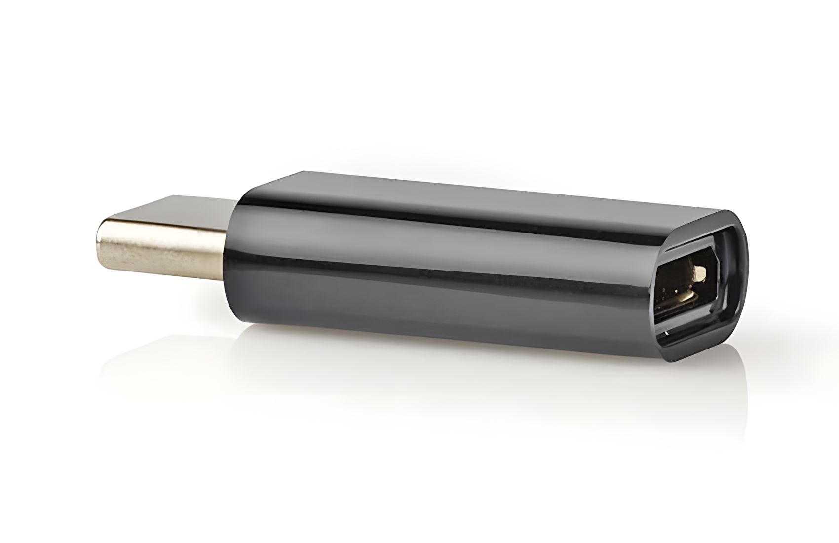 Micro USB Female to USB-C Male