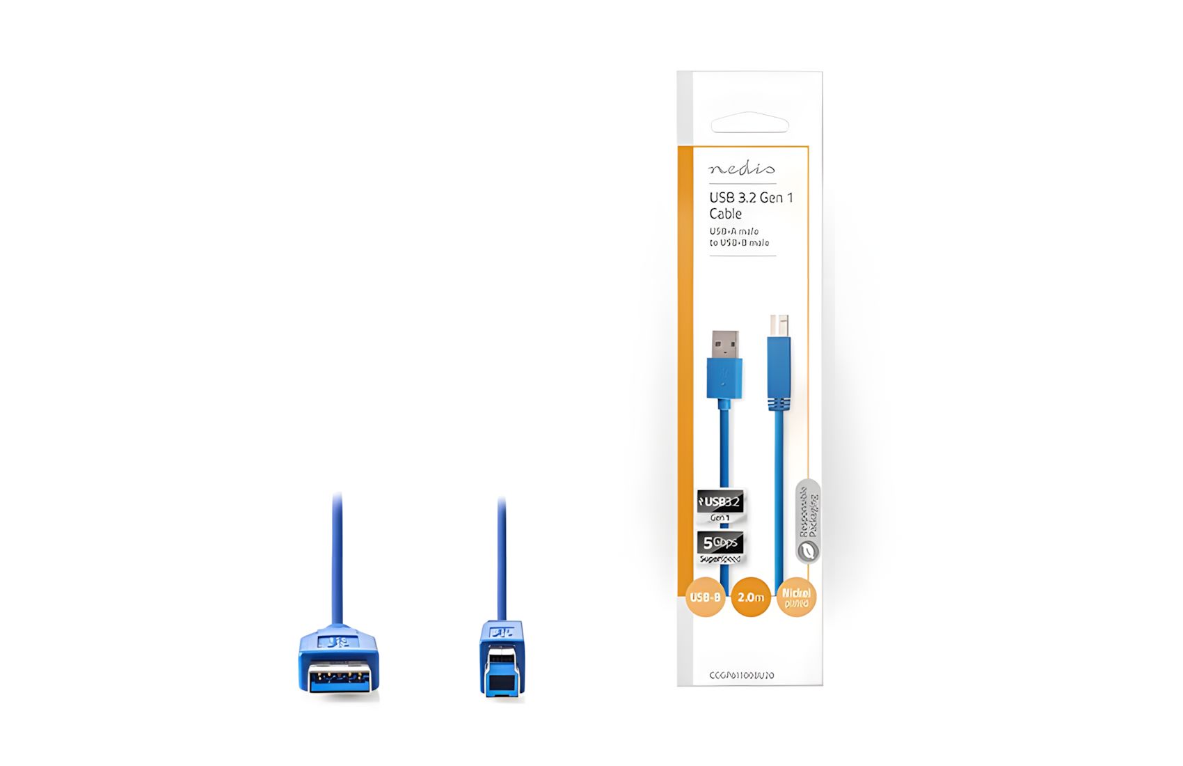 USB-A-B-USB3.0-2M
