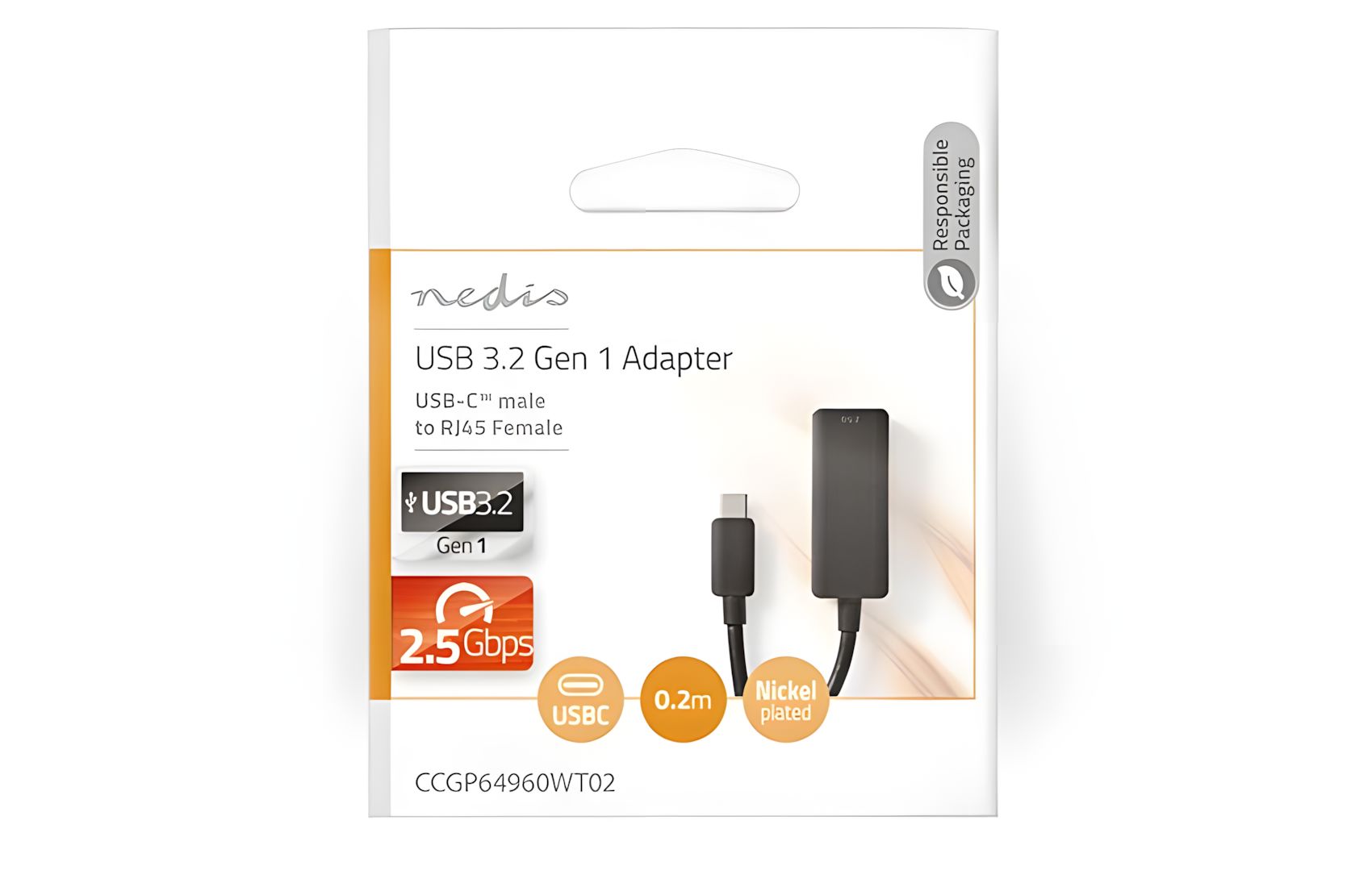 USB-C to Ethernet Female
