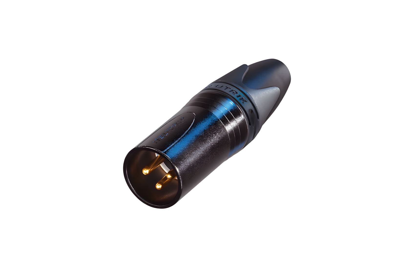 3-Pin XLR Male Black
