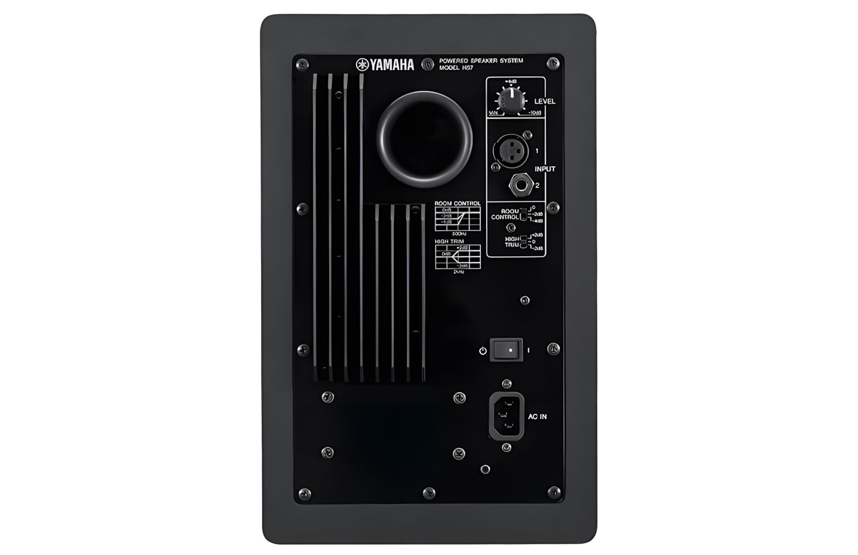 HS7 Powered Studio Black