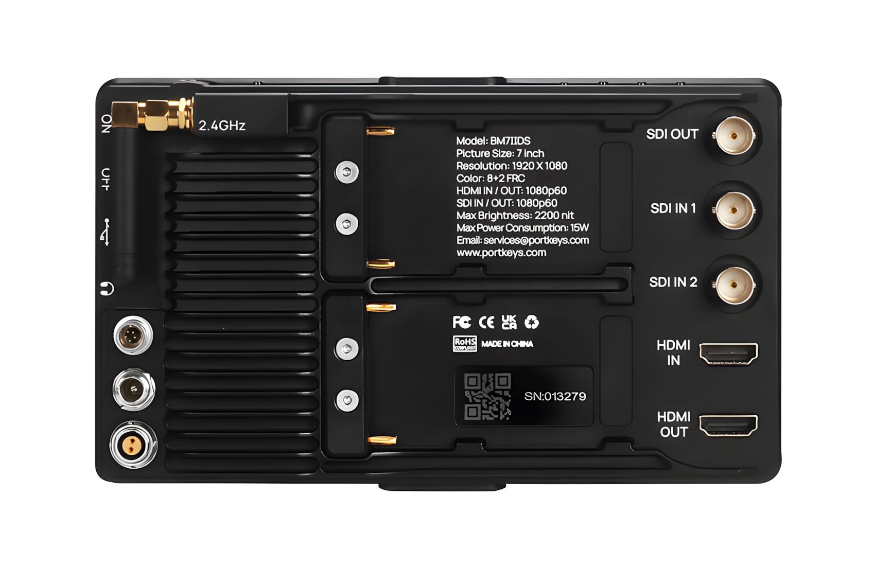 BM7 II 7-Inch HDMI-SDI