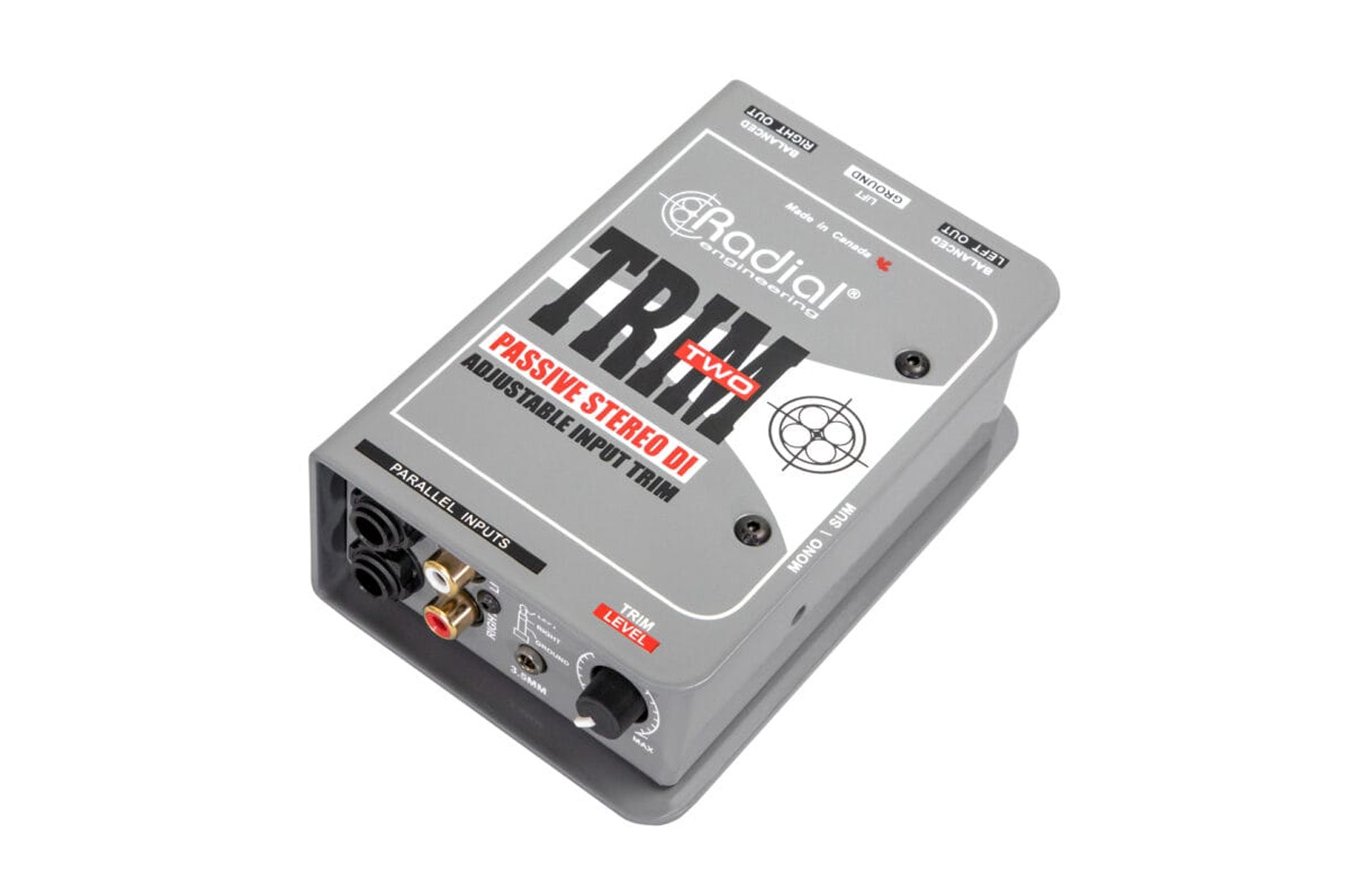 DI Box Trim-Two Passive Stereo