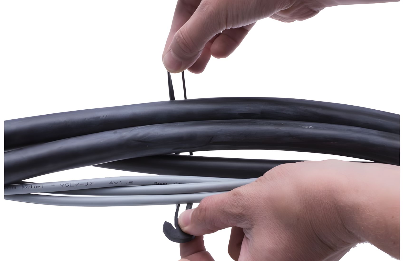 Rubber Cable Tie 8cm