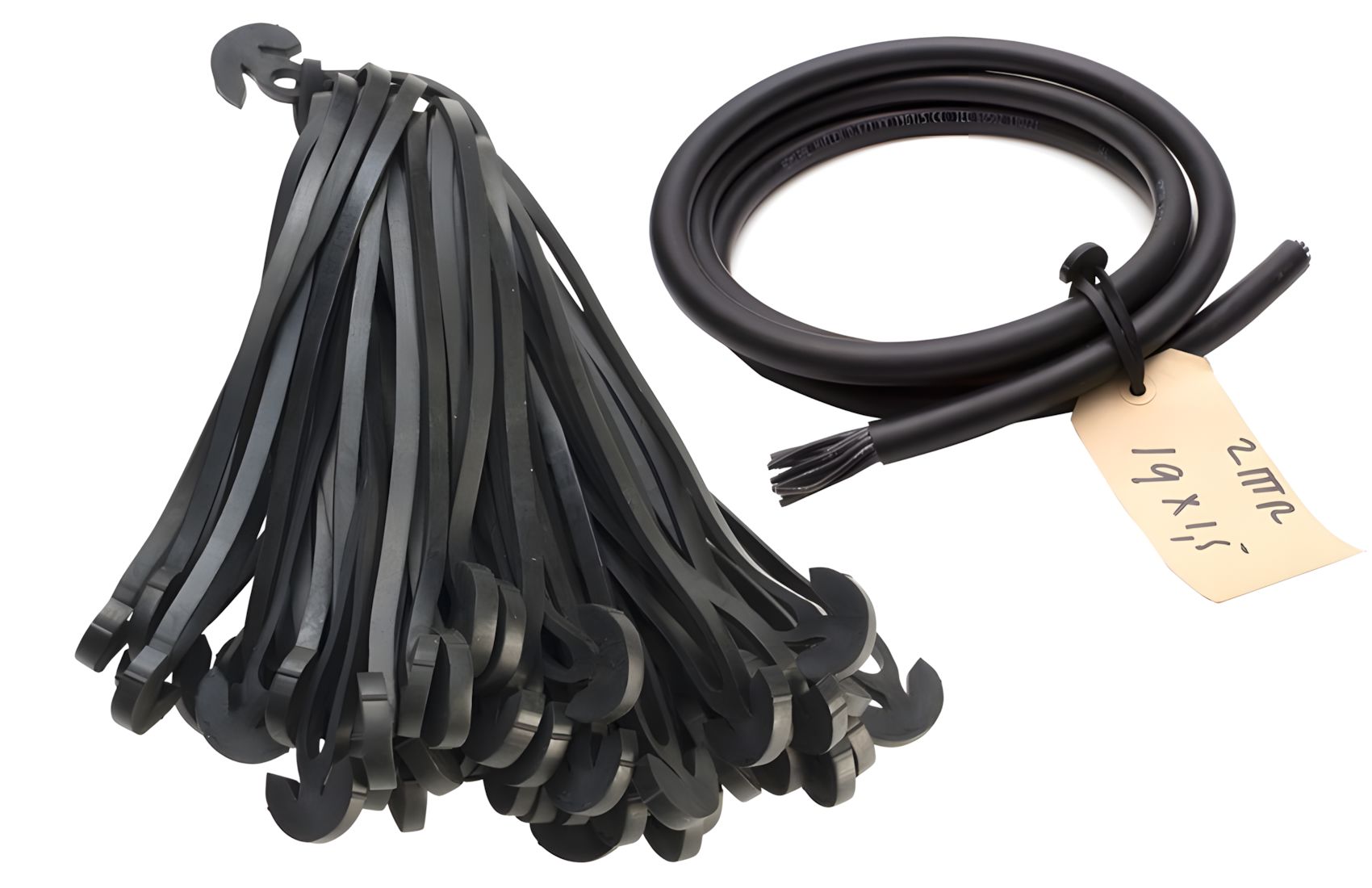 Rubber Cable Tie 8cm