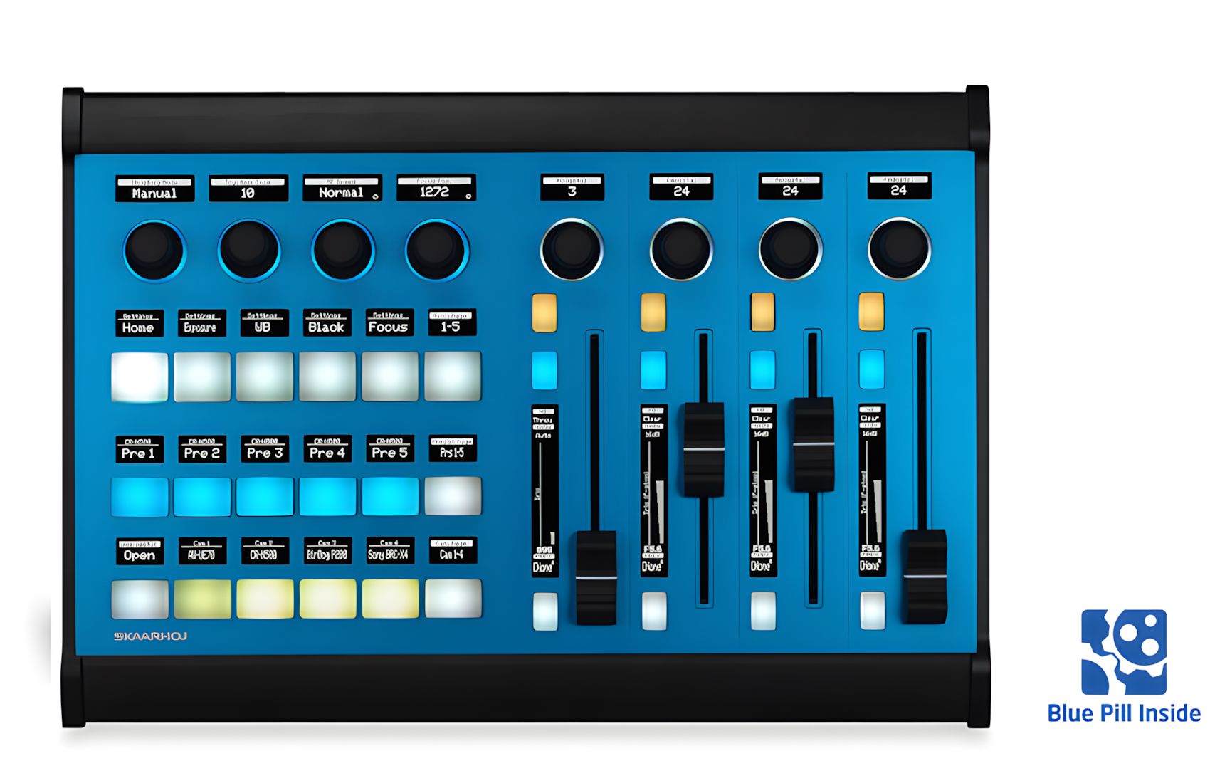 Color Fly Remote w Blue Pill