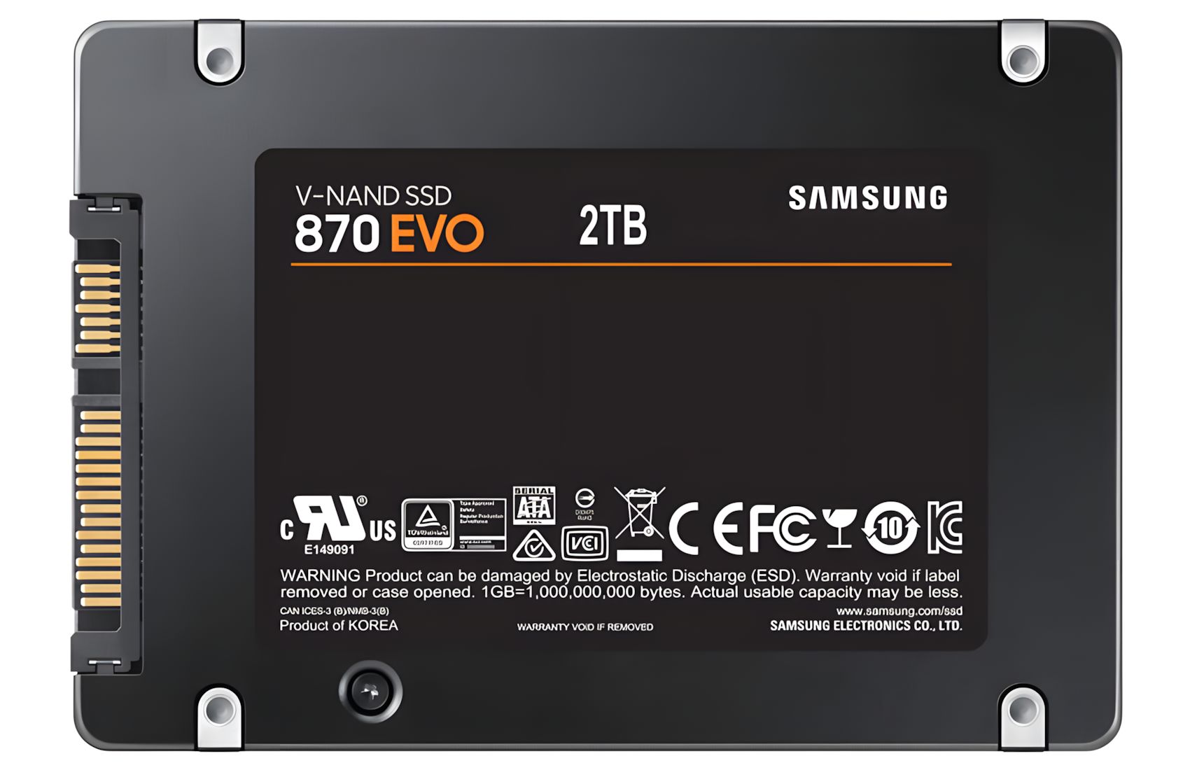 SSD 2.5-Inch 870 EVO 2TB