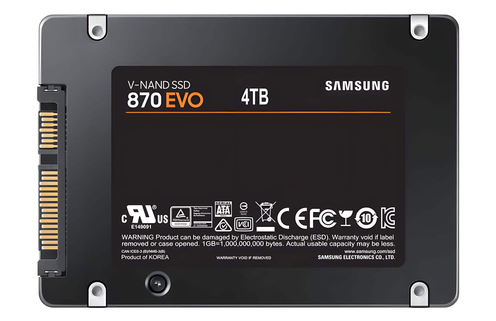 SSD 2.5-Inch 870 EVO 4TB