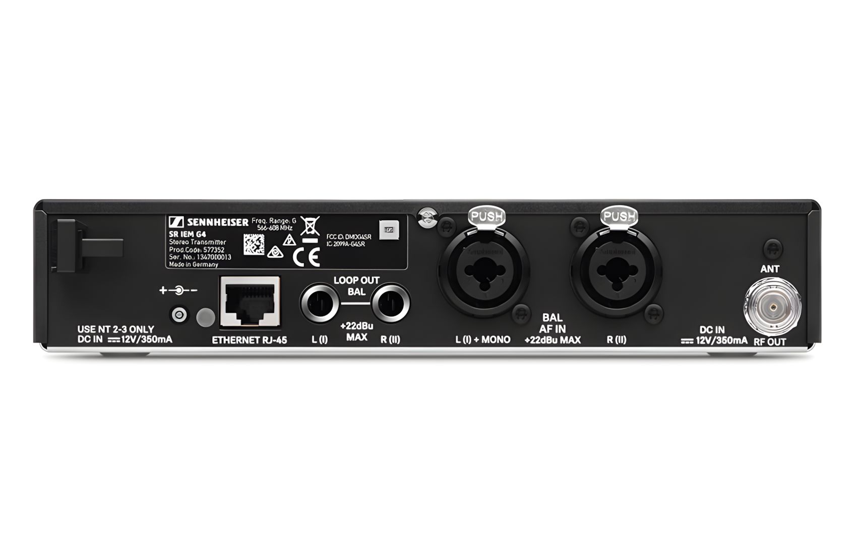 EW IEM G4-Twin B TX 2RX
