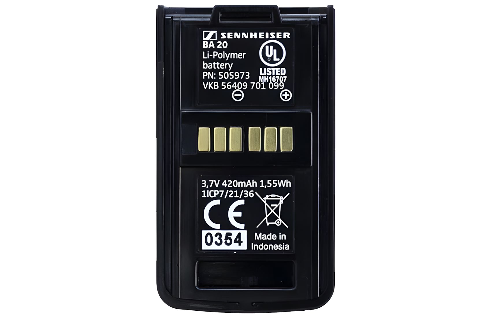 Rechargable LiPo 3.7V 430mAh
