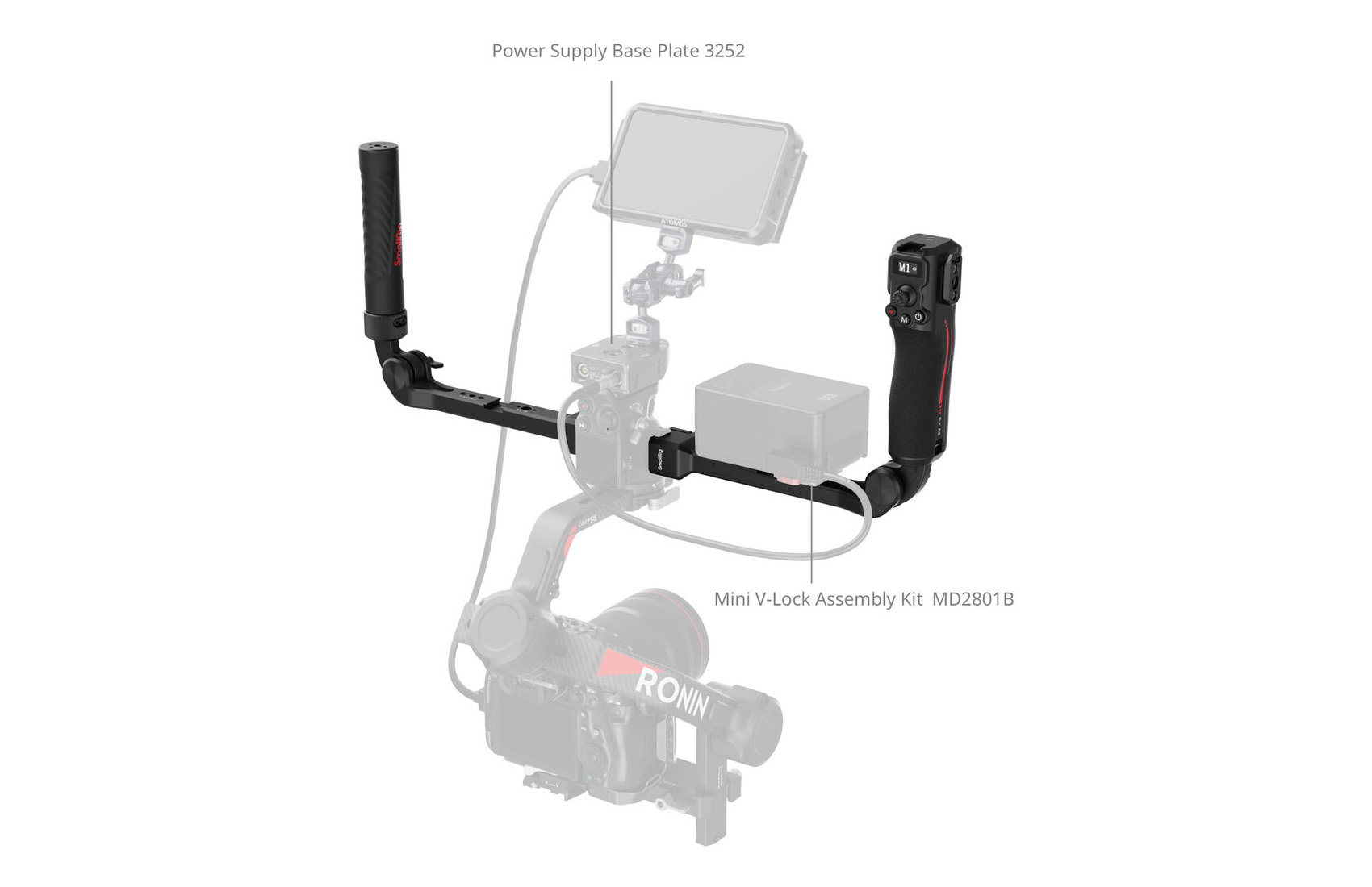 Dual Focus Handgrip for Ronin