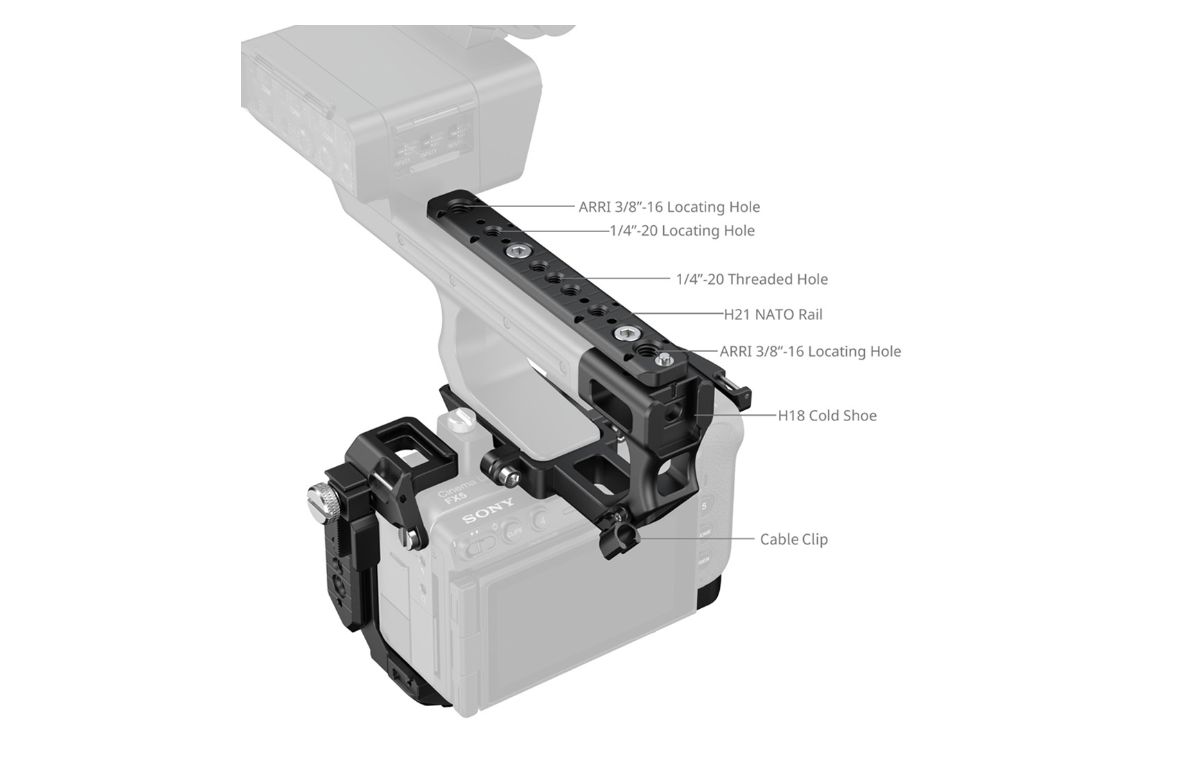 HawkLock Kit XLR Handle FX5