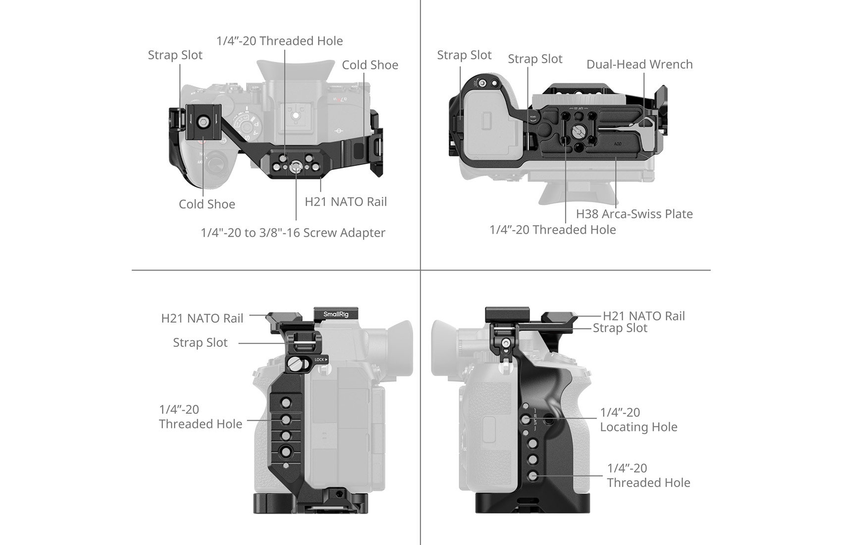 Hawklock QR for Sony A7R VI