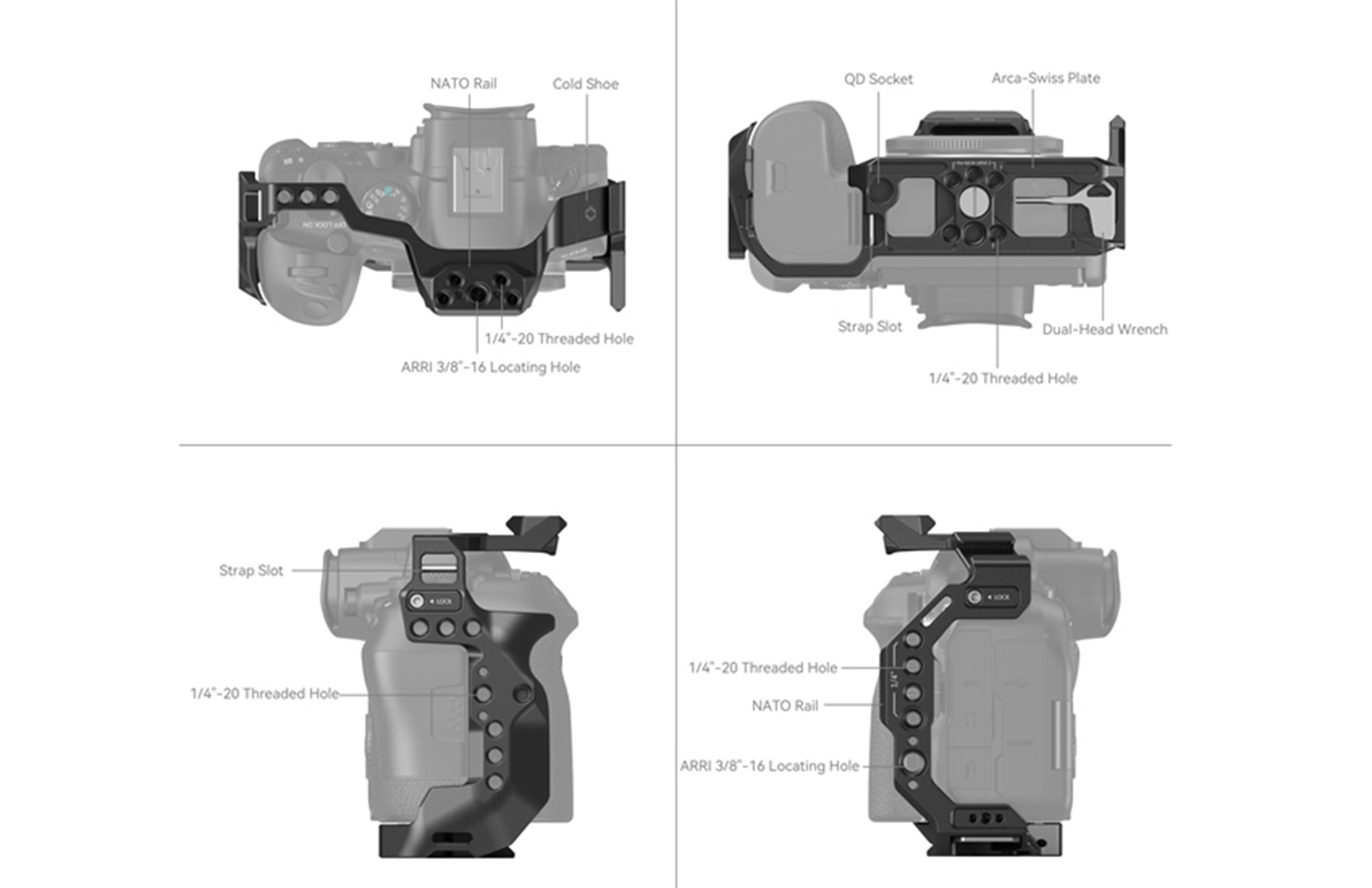 Hawklock for EOS R6 Mark II