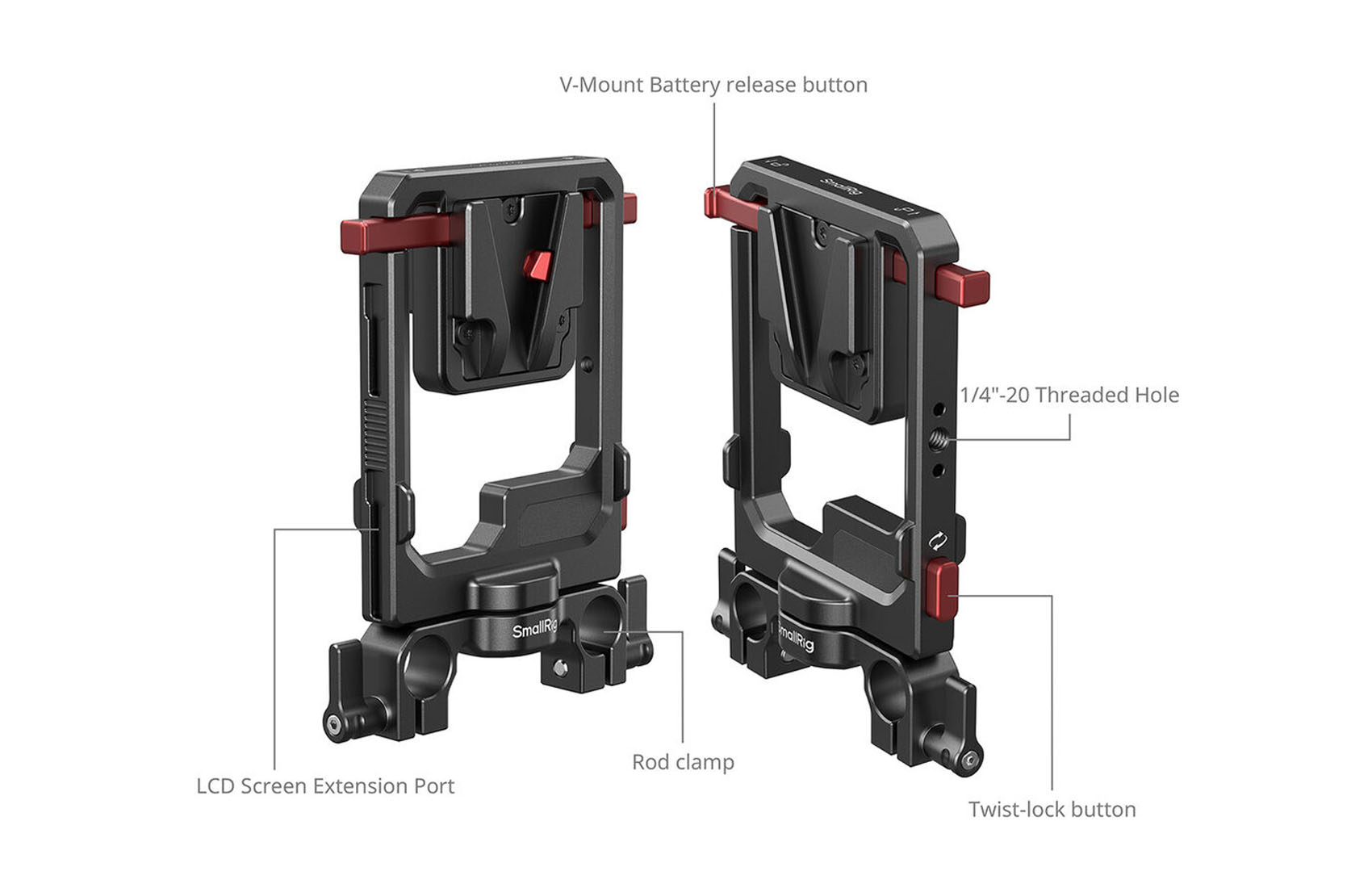 V-Mount Plate Dual Locks