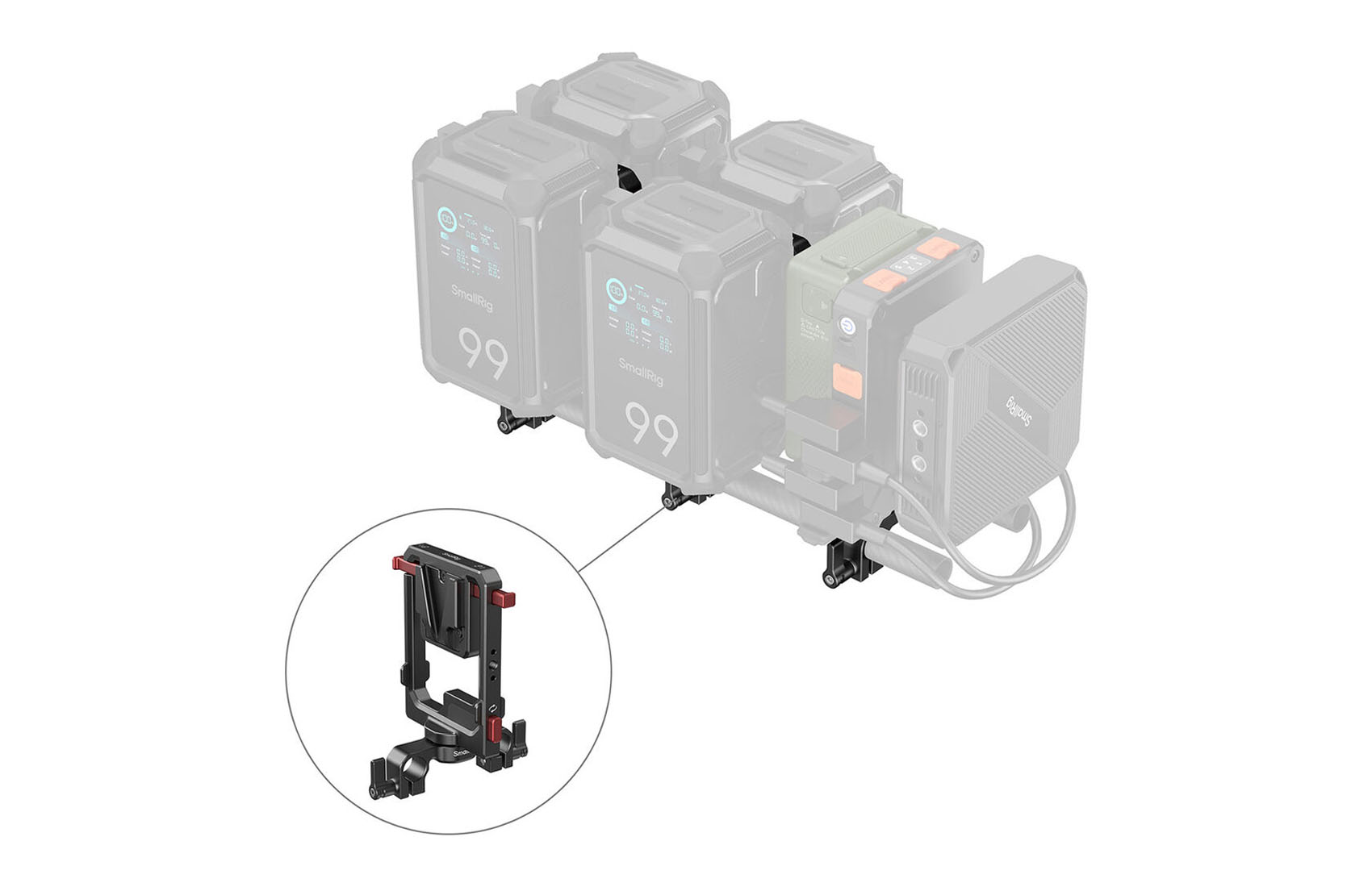 V-Mount Plate Dual Locks