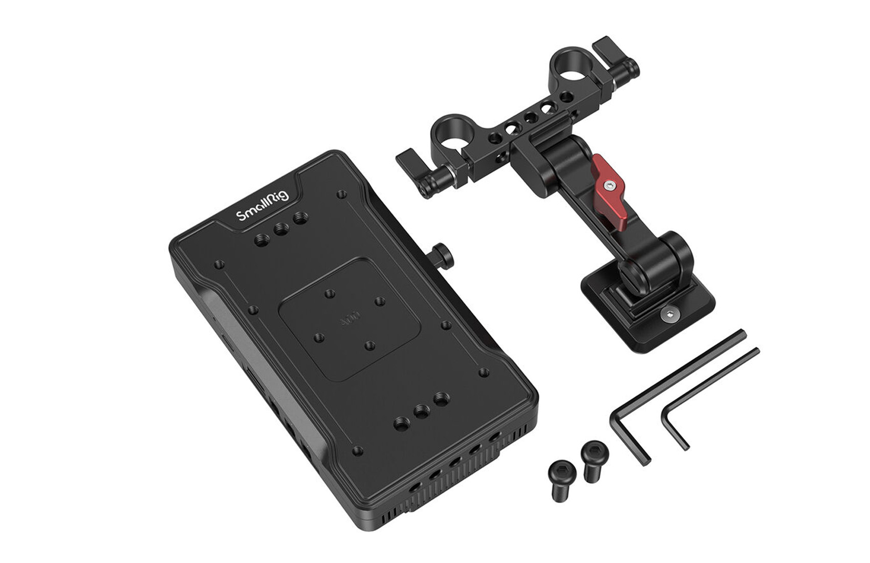 V-Mount Plate w Adjustable Arm
