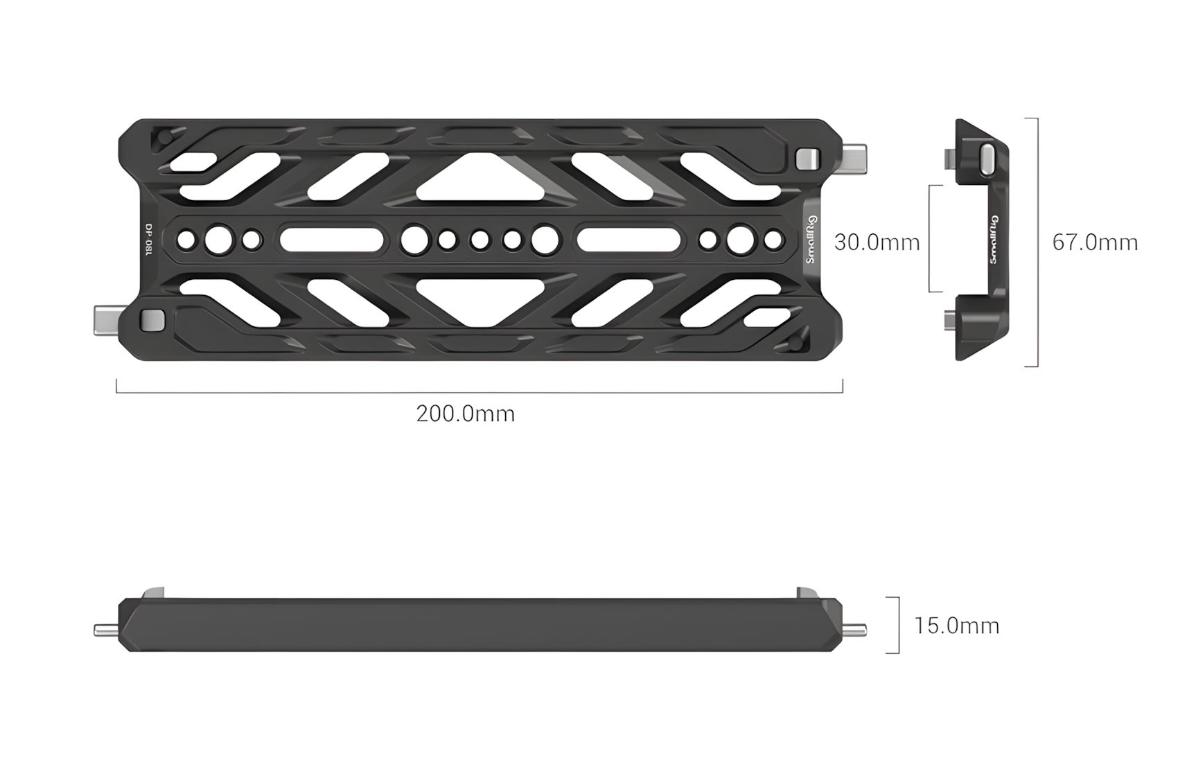 8-Inches ARRI Dovetail Plate