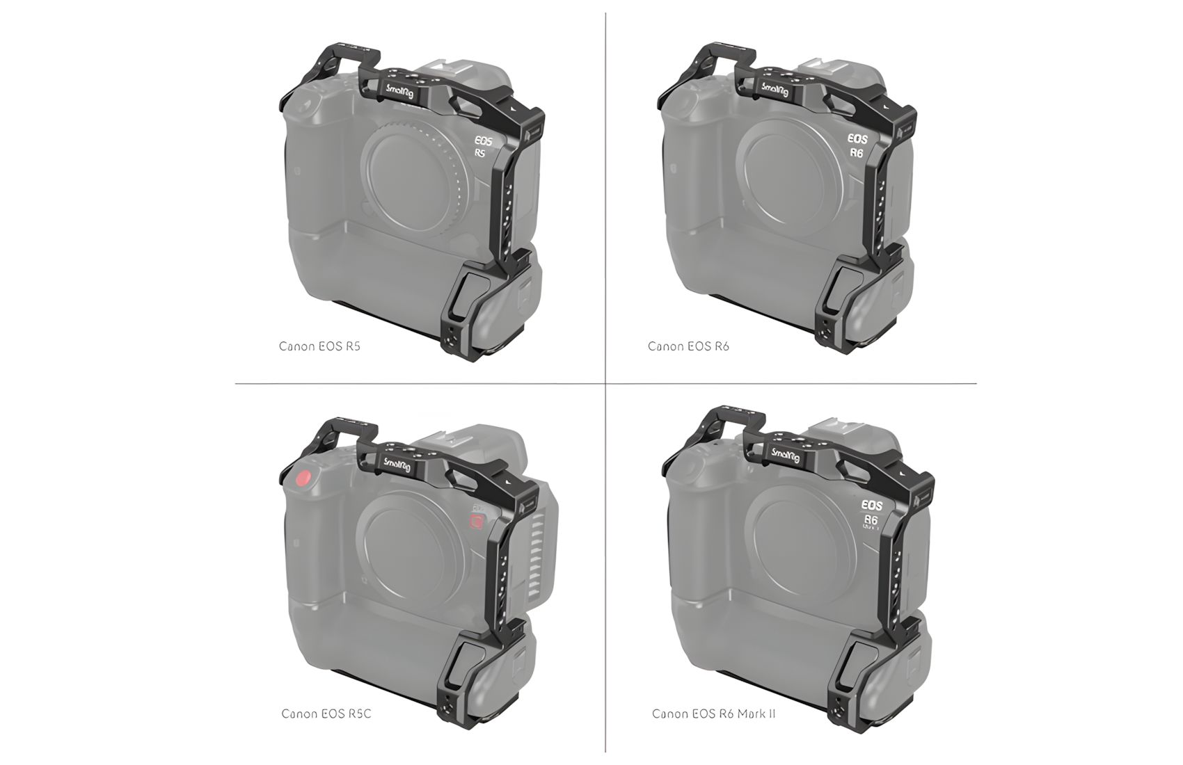Aluminum w Grip for R5 R6