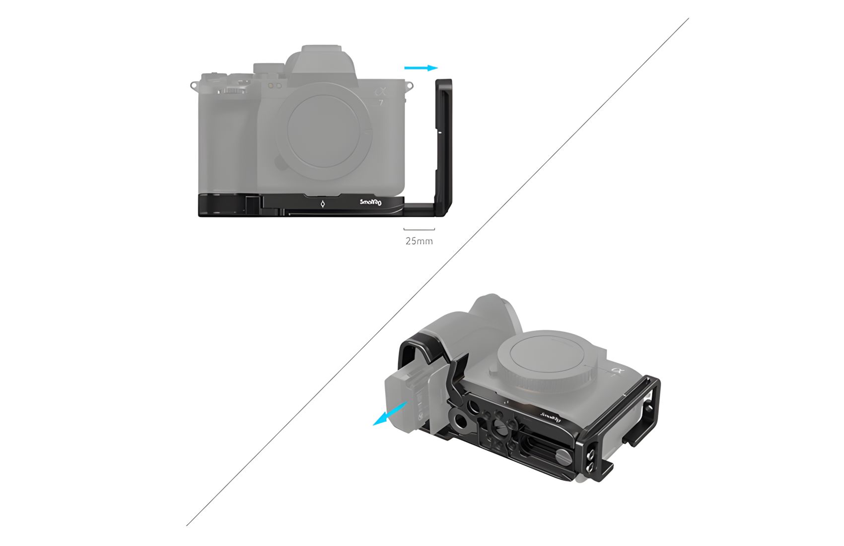 Aluminum L-Bracket for A7R V